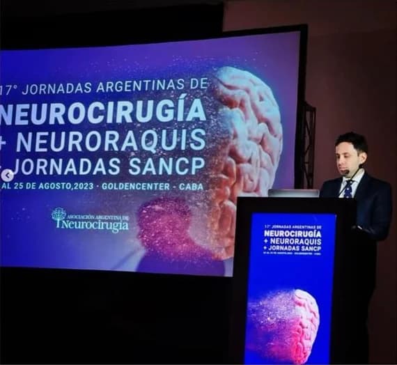 Presentación en las 17° Jornadas Argentinas de Neurocirugía · Buenos Aires, 2023